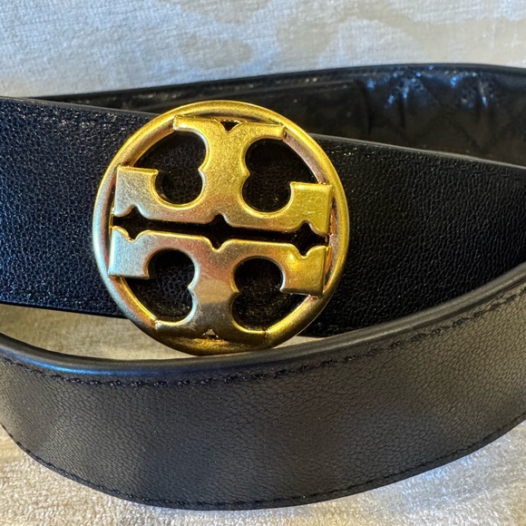 Tory Burch Black Belt size small - Picture 1 of 3